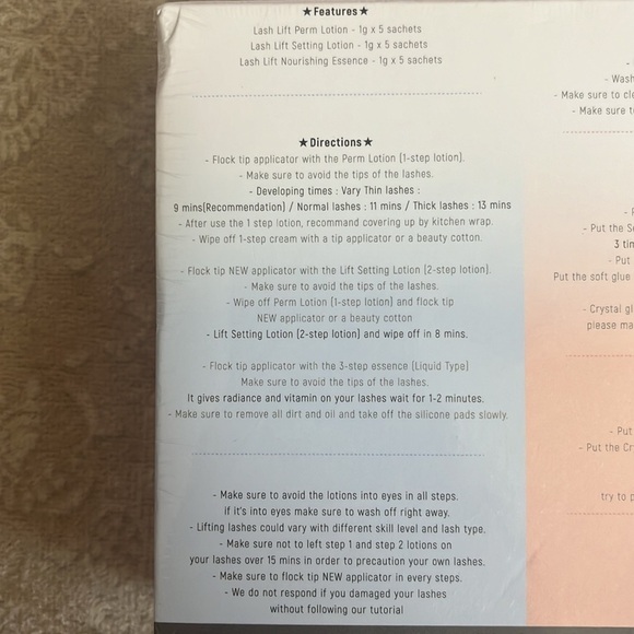 Brand New Lash Lift Kit Eyebrow Lamination & Reusable False Magnetic Eyelashes - Picture 12 of 16